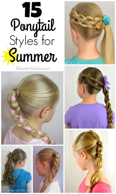 15 Ponytail Styles for Summer from BabesInHairland.com #ponytail #summerhair #hair #hairstyle15 Ponytail Styles for Summer from BabesInHairland.com #ponytail #summerhair #hair #hairstyle