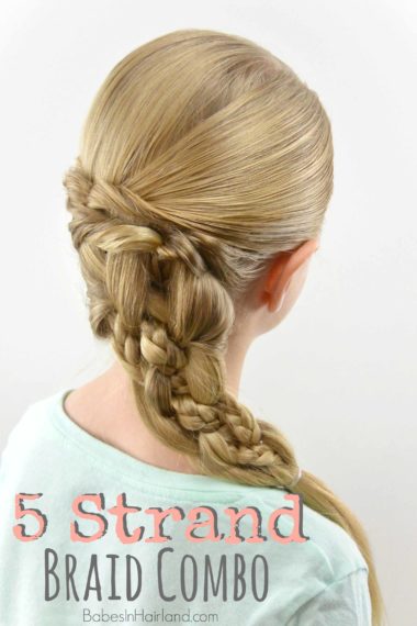 5 Strand Braid Combo from BabesInHairland #5strandbraid #braid #hair #hairstyle