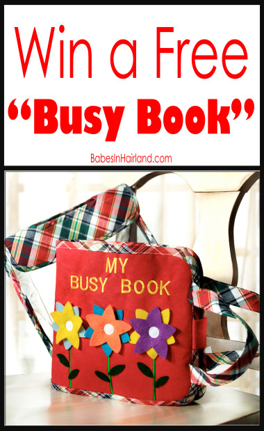 Win a Free "Busy Book" from BabesInHairland.com #giveaway #free #whiteelegance #busybook
