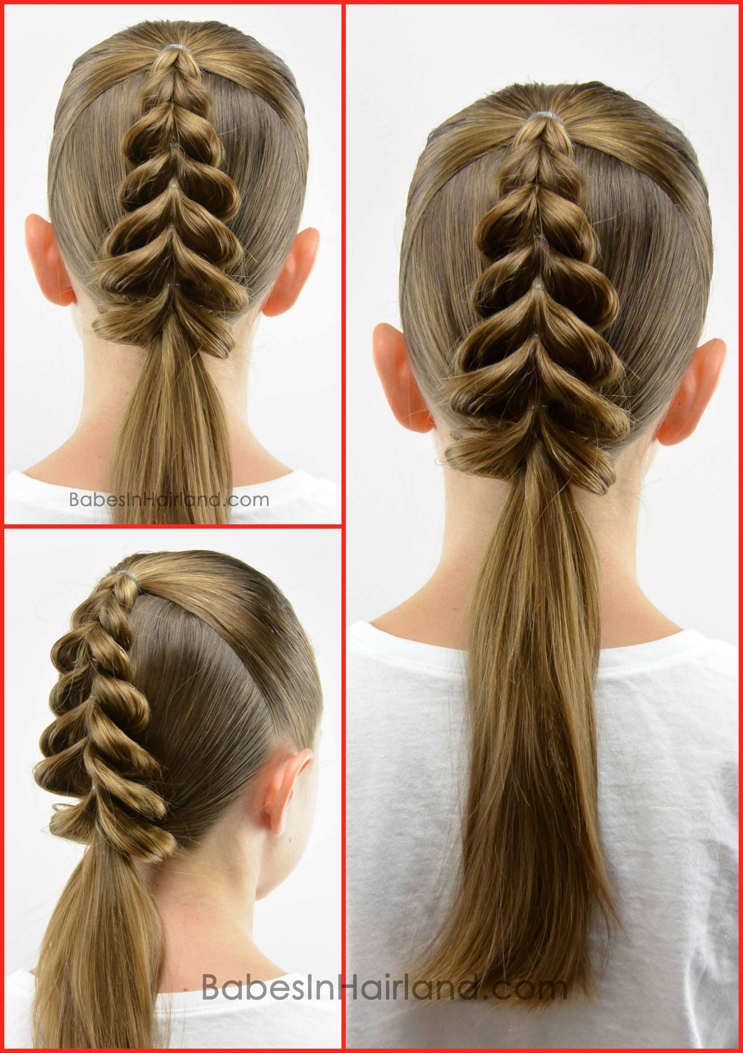 Front Pull Through Braid With Accents