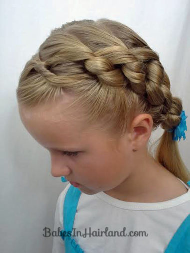 Chunky Knot Hairstyle from BabesInHairland.com