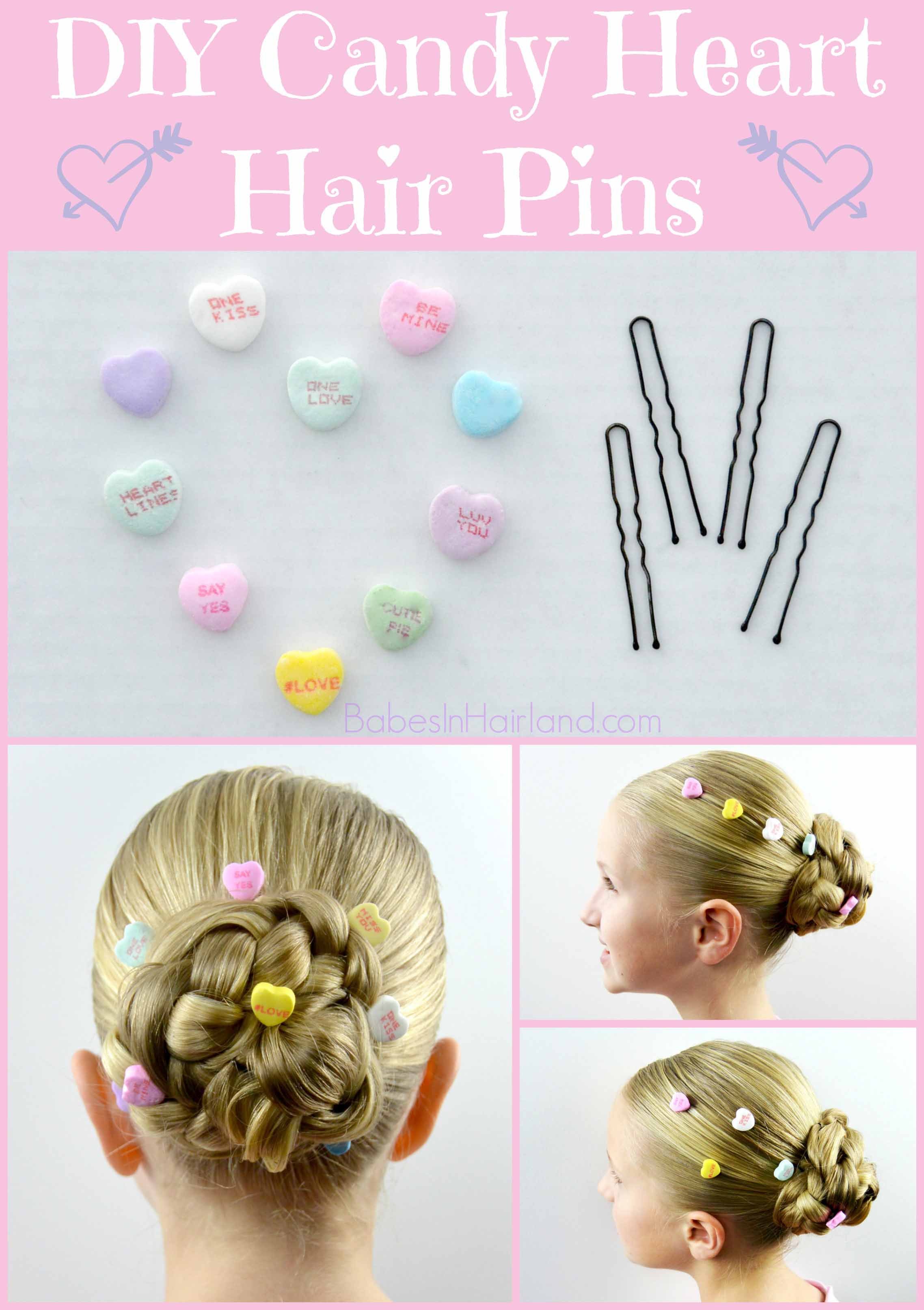 SWEET CANDIES HAIR CLIPS.DIY how to make a hair clip. EASY TUTORIAL 😍 #93  