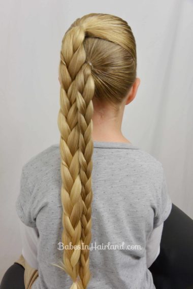 Easy Braided Updo from BabesInHairland.com