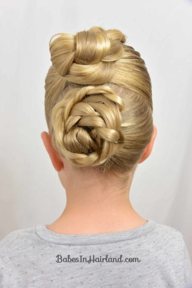 Easy Braided Updo from BabesInHairland.com