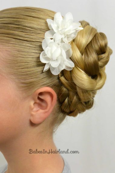 Easy Braided Updo from BabesInHairland.com