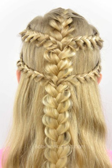 Viking Braids from BabesInHairland.com #braids #frenchbraids #hairstyle #vikingbraids #warriorprincess
