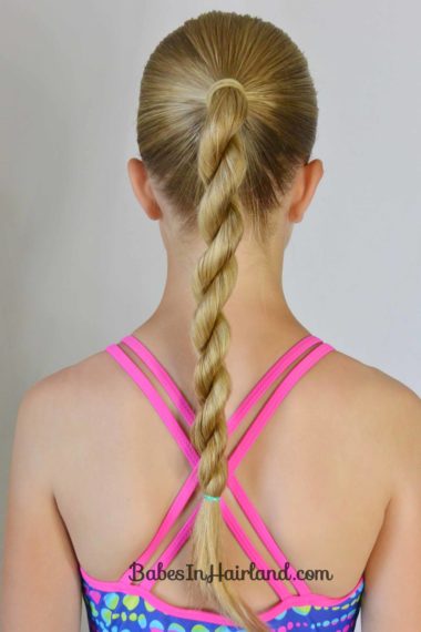 No Fuss Hairstyles for Summer or the Pool from BabesInHairland.com