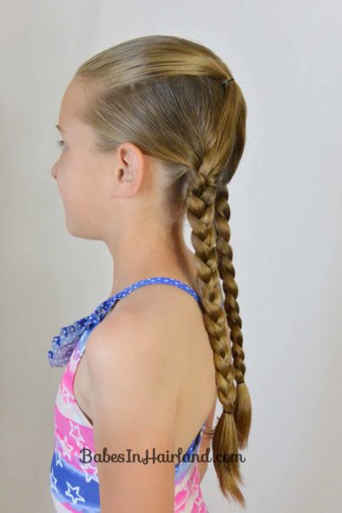 No Fuss Hairstyles for Summer or the Pool from BabesInHairland.com