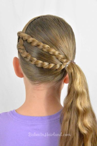 Rope Braids and Twisted Ponytail from BabesInHairland.com