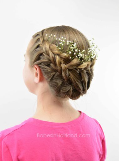 Lace Braid Updo | Wedding Hair | BabesInHairland.com #hair #lacebraid #hairstyle #bridal #wedding