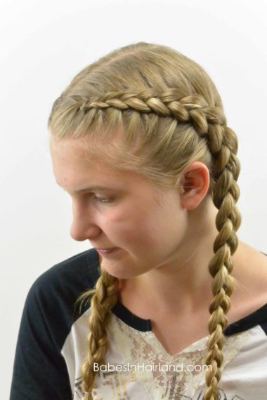 How to: Tight Dutch Braids on Yourself from BabesInHairland.com #dutchbraid #frenchbraid #hair #hairstyle