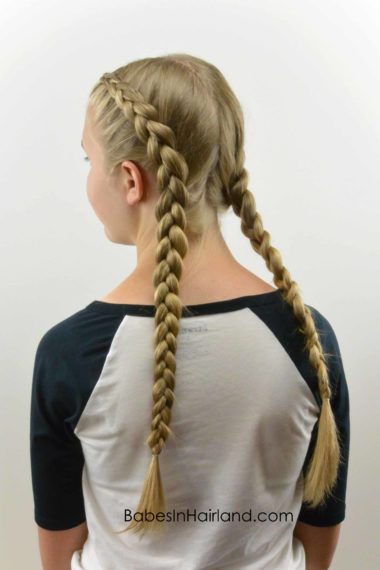 How to: Tight Dutch Braids on Yourself from BabesInHairland.com #dutchbraid #frenchbraid #hair #hairstyle