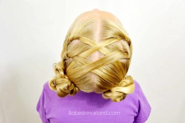 Hot Cross Buns Hairstyle from BabesInHairland.com