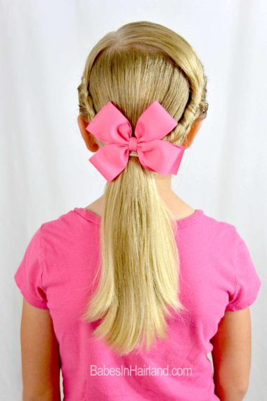 French Figure 8 Braid from BabesInHairland.com