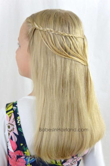 Micro Feather Braid Pullback from BabesInHairland.com