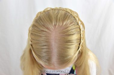 Micro Feather Braid Pullback from BabesInHairland.com