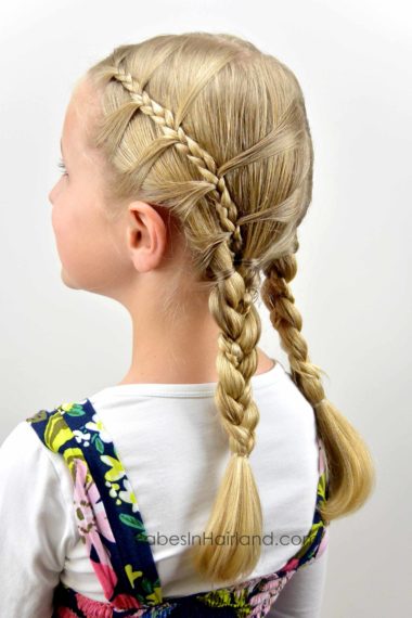 Chevron Braids from BabesInHairland.com #braids #chevron #hair #hairstyle #littlegirlhair