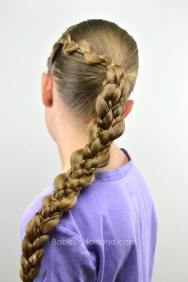 Easy Braided Style for Summer from BabesInHairland.com #braids #hair #summer #hairstyle