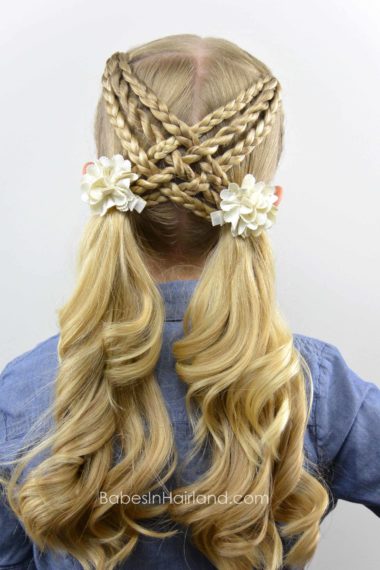 Woven Braids & Twists from BabesInHairland.com #braids #ponytails #ropetwists #hair #hairstyle