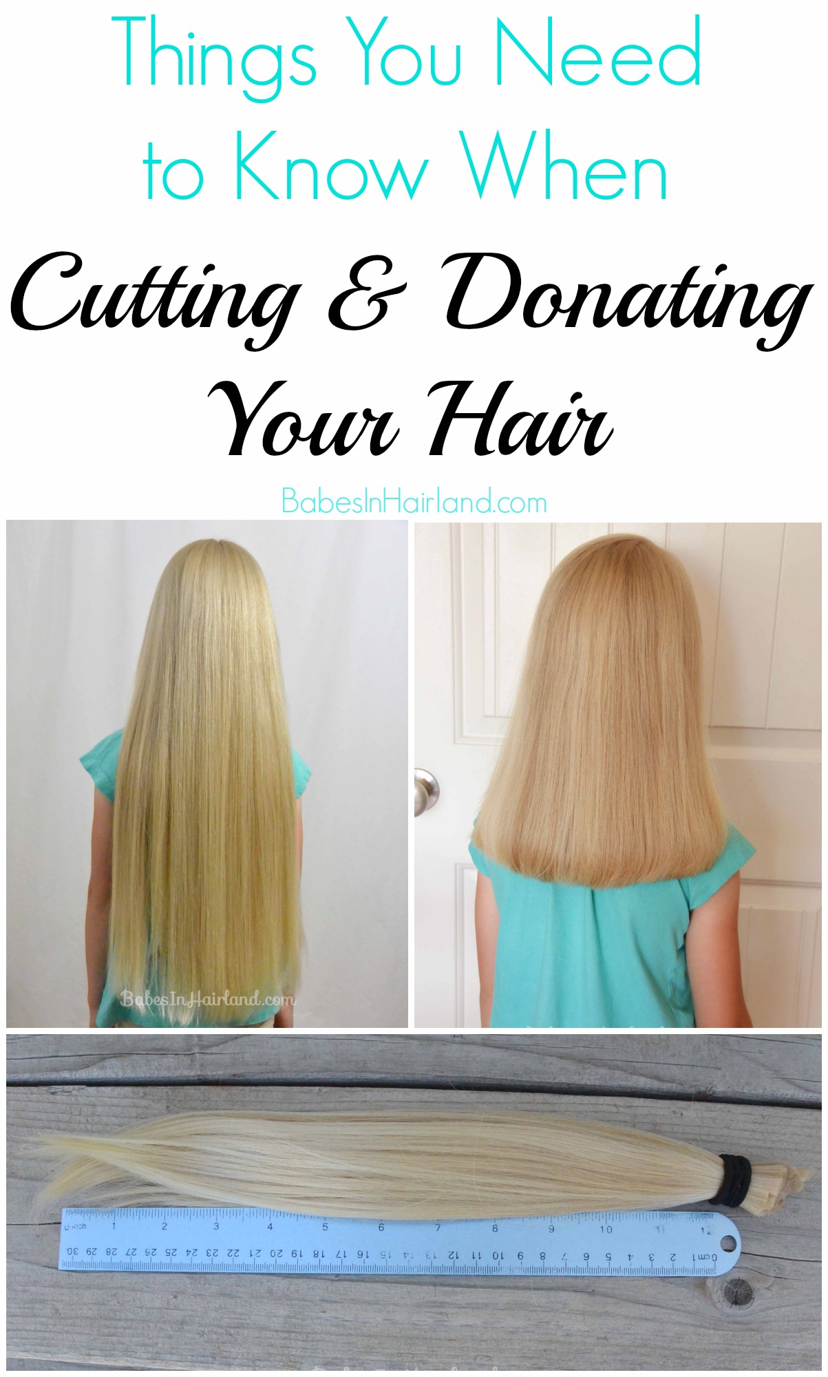 Things You Need To Know When Cutting Donating Your Hair Babes