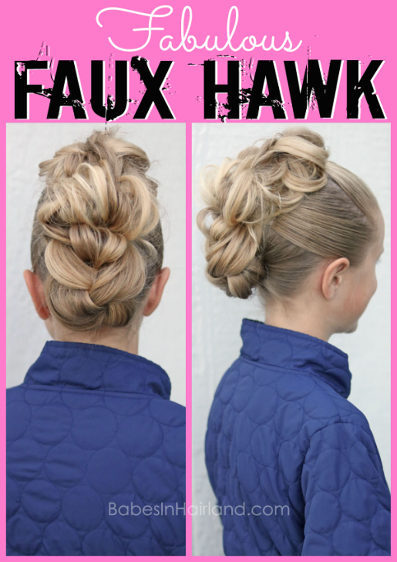 How to Create a Fabulous Faux Hawk 