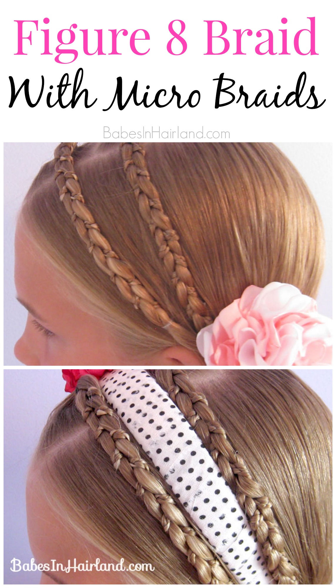 French Figure 8 Braid - Babes In Hairland