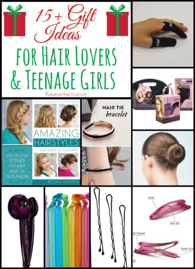 Gift Ideas for Hair Lovers or Teenage Girls from BabesInHairland.com #Christmas #giftideas #gift #present #hair