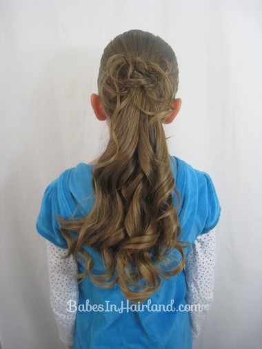 Dressed Up Ponytail from BabesInHairland.com