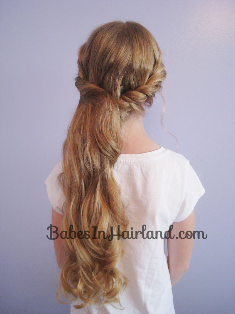 Sideswept Twist & Curls - Babes In Hairland