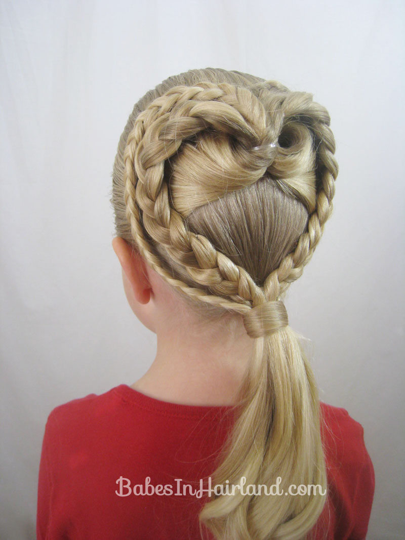 2 Braided Hearts Video | Valentine's Day Hairstyle - Babes In Hairland