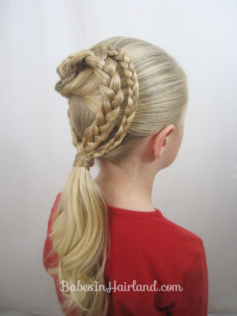 2 Braided Hearts Video | Valentine's Day Hairstyle - Babes In Hairland