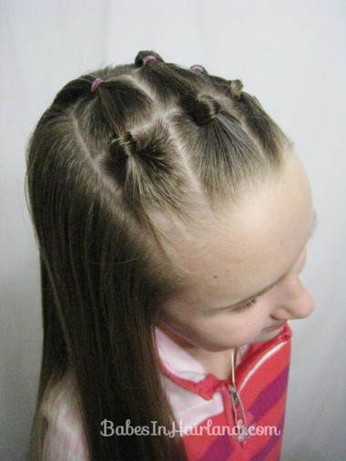Mini Knots and Ponytails from BabesInHairland.com