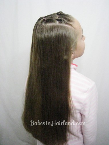 Mini Knots and Ponytails from BabesInHairland.com