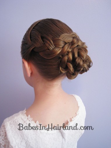 Braid & Knotted Bun Updo from BabesInHairland.com (15)