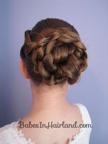 Braid & Knotted Bun Updo from BabesInHairland.com (1)