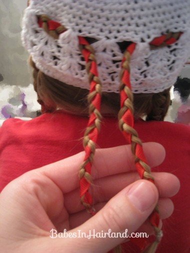 Ribbon Braids Woven Through a Beanie (14)