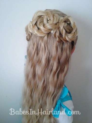 Triple Twisted Half Updo from BabesInHairland.com (2)