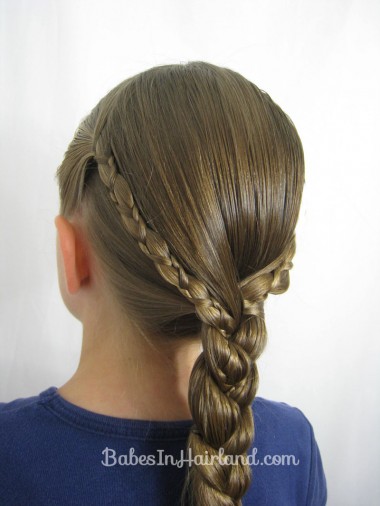 Uneven 3 Strand Braid Video from BabesInHairland.com (1)