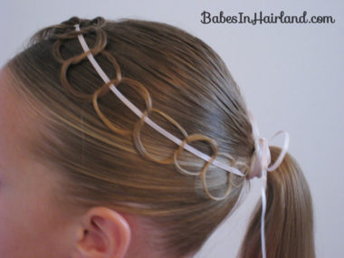 Ribbon and Chains Hairstyle (1)