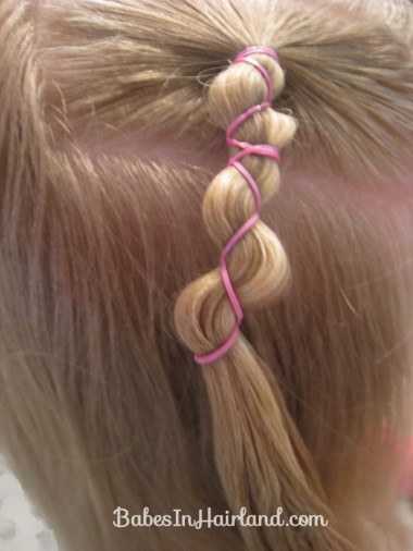 Rubber Band Wraps & Flipped Braids (5)
