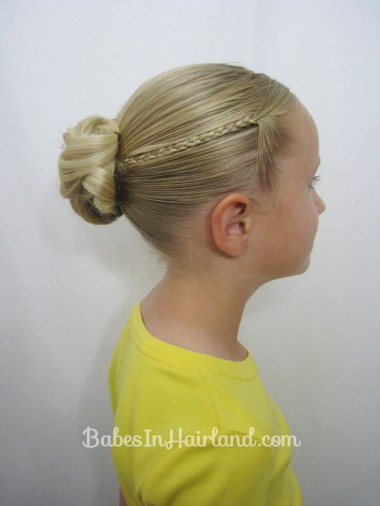 Knotted Bun & Micro Braids from BabesInHairland.com