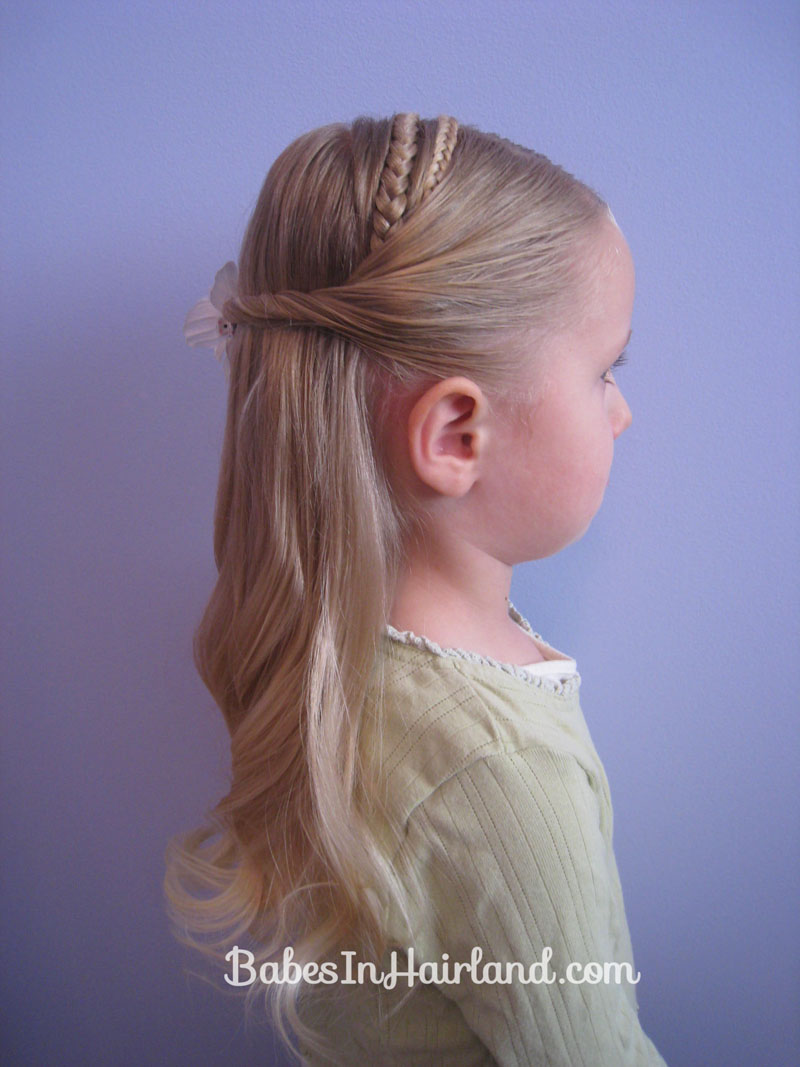 braided headband updo