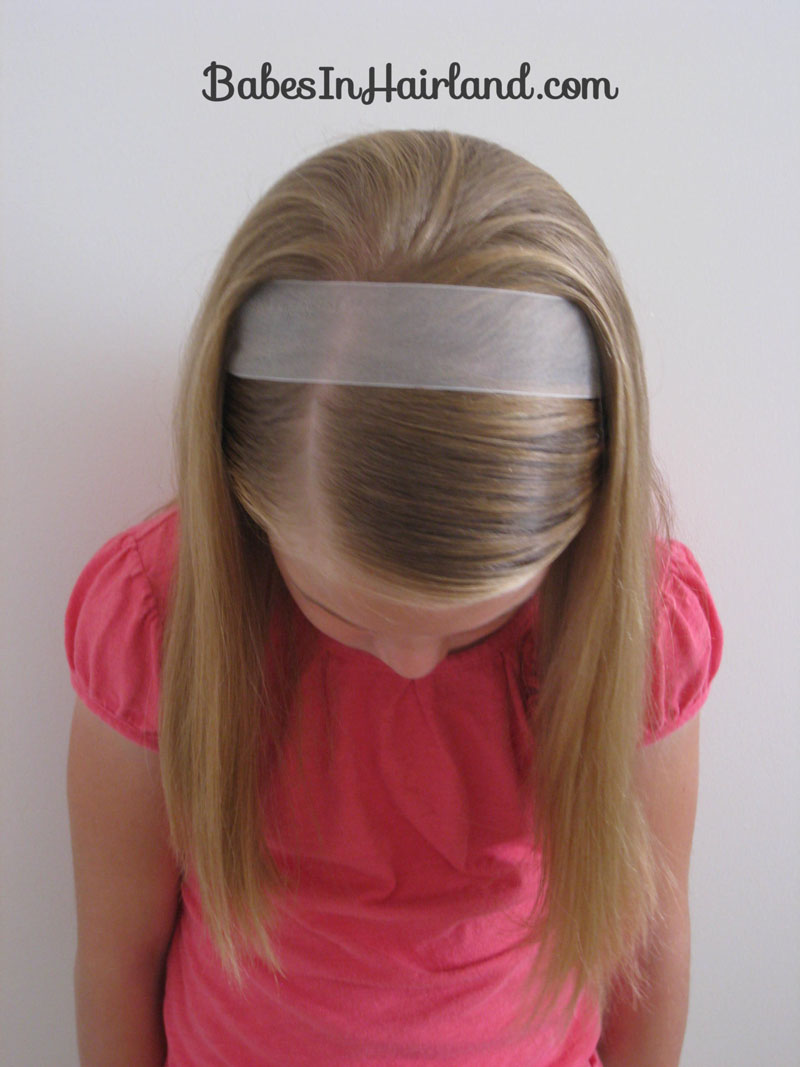 How to Secure a Ribbon Headband - Babes In Hairland