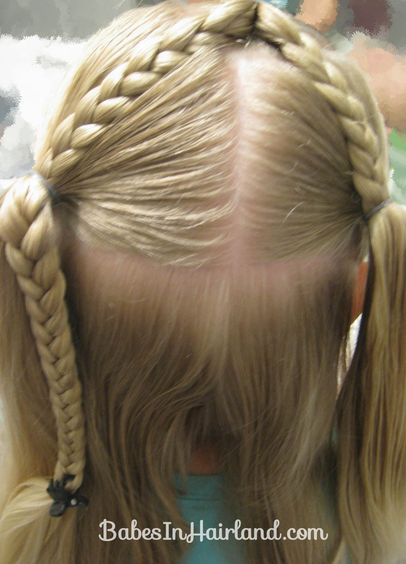 Fabulous French braid from 1910