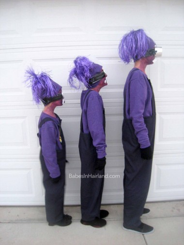 Evil Purple Minion Costume from BabesInHairland.com