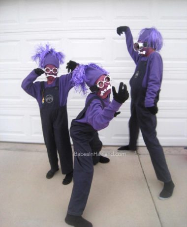 Purple Minion Costumes S In Hairland