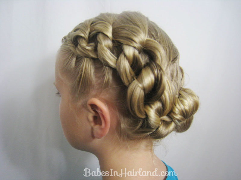 Chunky Knot Updo from BabesInHairland.com