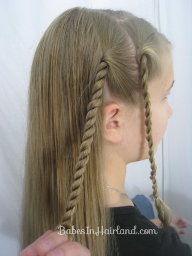 Rope Braid Hairstyle from BabesInHairland.com