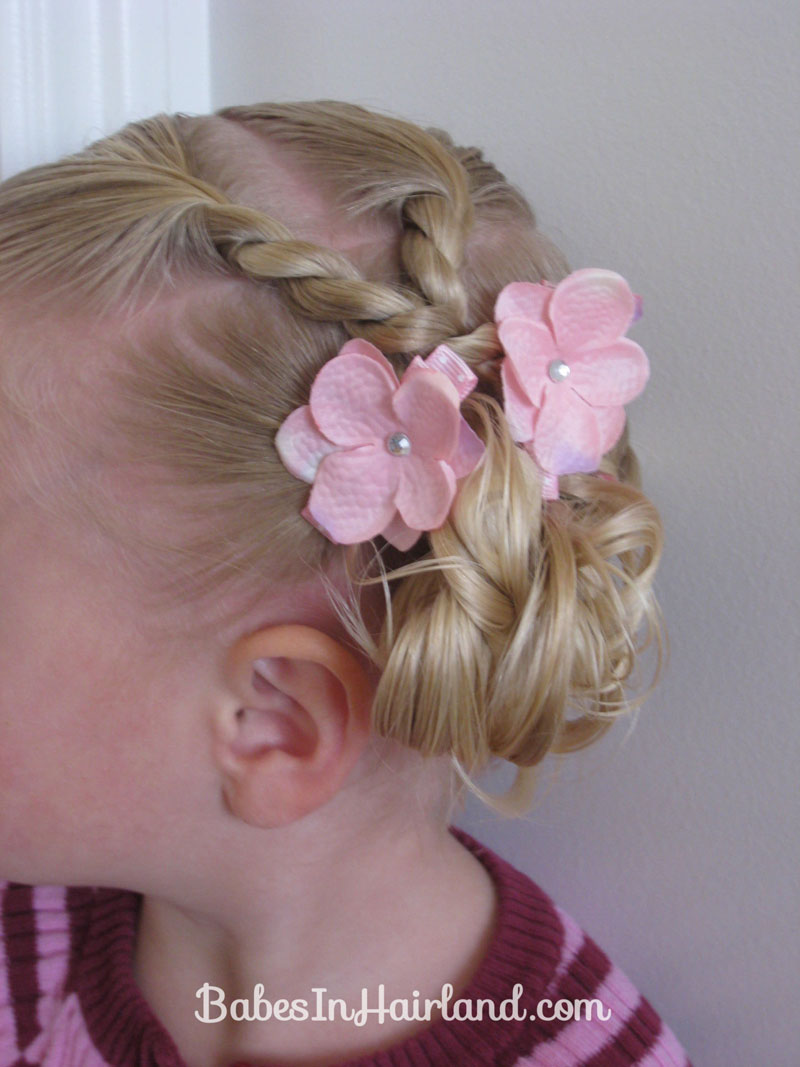 Two Easy Messy Buns for Short or Long Hair - Babes In Hairland