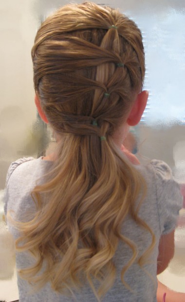 Fancy row of ponytails (4)